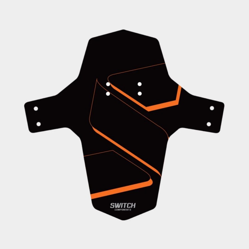 Blatnik Sprednji SWITCH MUDGUARD čr/or