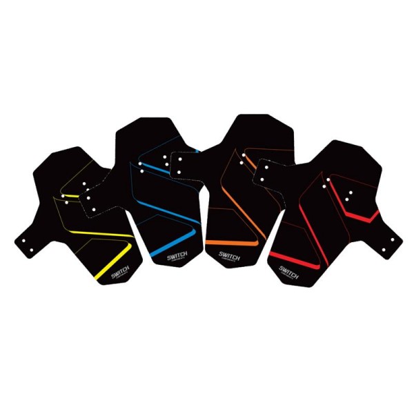 Blatnik Sprednji SWITCH MUDGUARD čr/ru