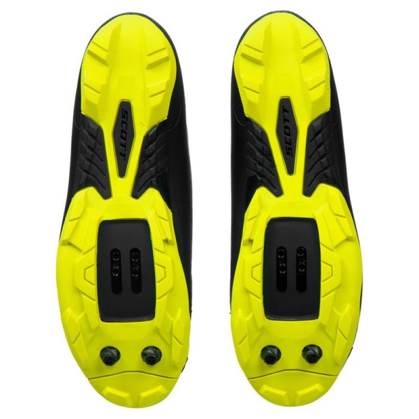 MTB Kolesarski Čevlji SCOTT COMP BOA črno/rumena