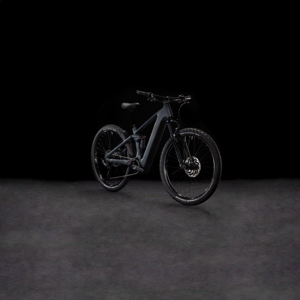 Električno Gorsko Kolo CUBE STEREO HYBRID ONE22 PRO 800 2025 Night'n'chrome