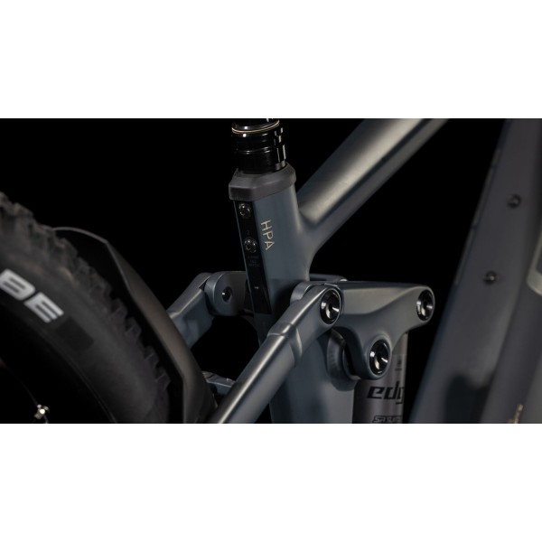 Električno Gorsko Kolo CUBE STEREO HYBRID ONE22 PRO 800 2025 Night'n'chrome