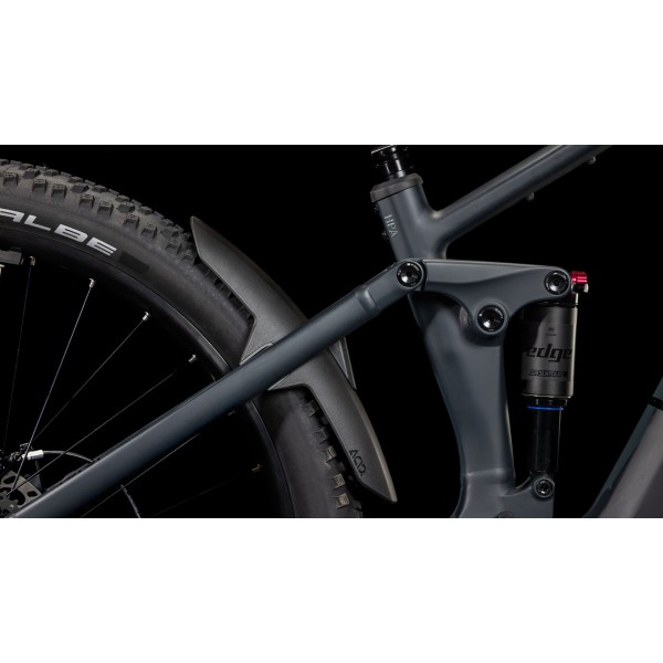 Električno Gorsko Kolo CUBE STEREO HYBRID ONE22 PRO 800 2025 Night'n'chrome