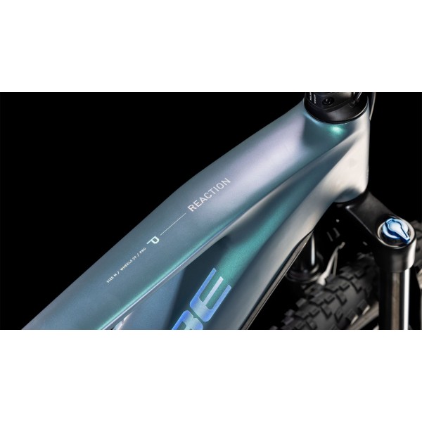 Električno Gorsko Kolo CUBE REACTION HYBRID PRO 800 2025 smaragdgrey'n'prism