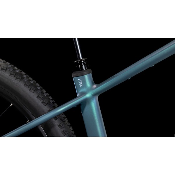 Električno Gorsko Kolo CUBE REACTION HYBRID PRO 800 2025 smaragdgrey'n'prism