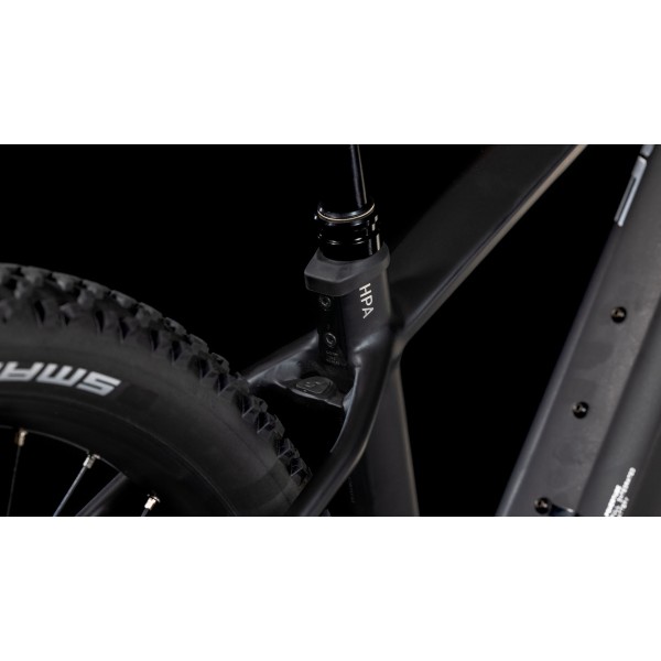 Električno Gorsko Kolo CUBE REACTION HYBRID RACE 800 2025 black'n'metal