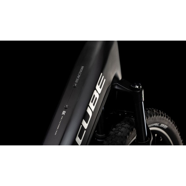 Električno Gorsko Kolo CUBE REACTION HYBRID RACE 800 EasyEntry 2025 black'n'metal