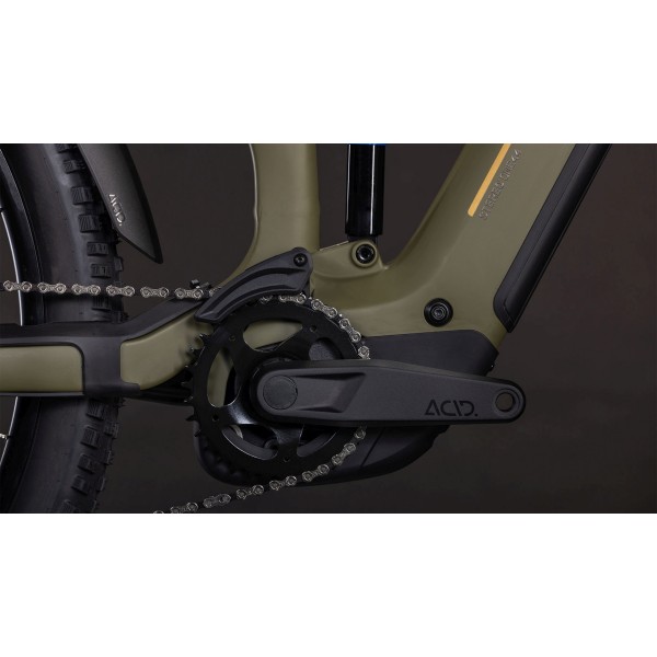 Električno Gorsko Kolo CUBE STEREO HYBRID ONE44 PRO 800 2026 dustolive'n'gold