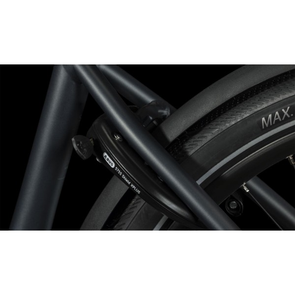 Električno Kolo CUBE SUPREME SPORT HYBRID PRO 625 Easy Entry grey'n'grey