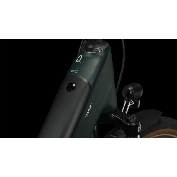 Električno Kolo CUBE TOURING HYBRID ONE 625 2024 Easy Entry Darkgreen'n'green