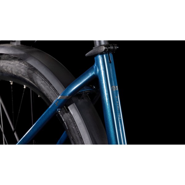 Električno Kolo CUBE TOURING HYBRID ONE 625 2025 Easy Entry deepsea'n'chrome