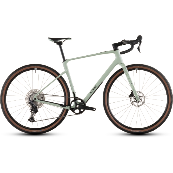 Gravel Kolo CUBE NUROAD C:62 ONE 2026 aloegreen'n'black