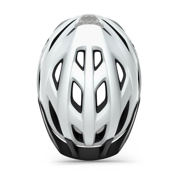 Kolesarska Čelada MET CROSSOVER Bela