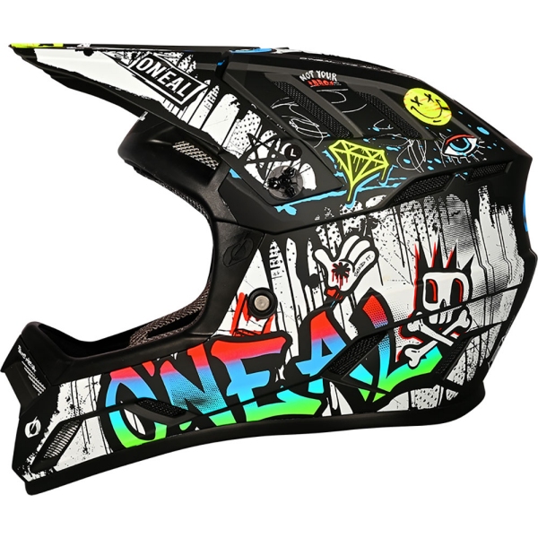 Kolesarska Čelada ONEAL BACKFLIP RANCID čr/be