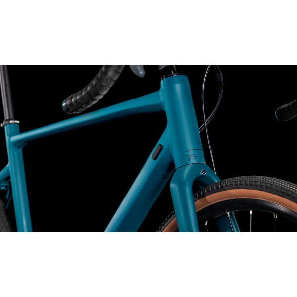 Gravel Kolo CUBE NUROAD ONE 2025 poseidongreen'n'black