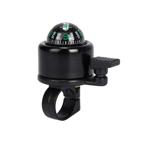 Zvonec KOMPAS črn/srebrn