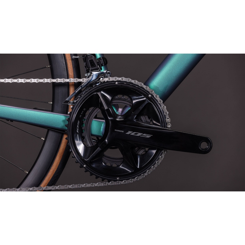 Cestno Kolo CUBE ATTAIN SLX 2026 smaragdgrey'n'prism