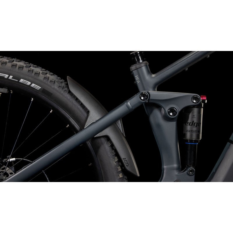 Električno Gorsko Kolo CUBE STEREO HYBRID ONE22 PRO 800 2025 Night'n'chrome