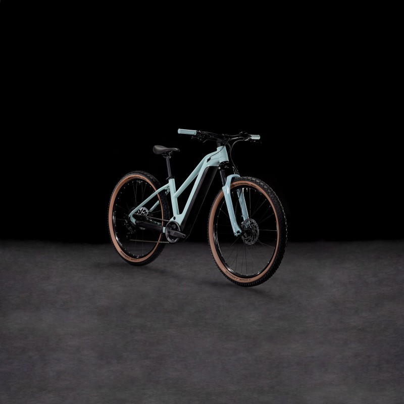 Električno Gorsko Kolo CUBE REACTION HYBRID PERFORMANCE 625 Trapeze 2025 skylightblue'n'white