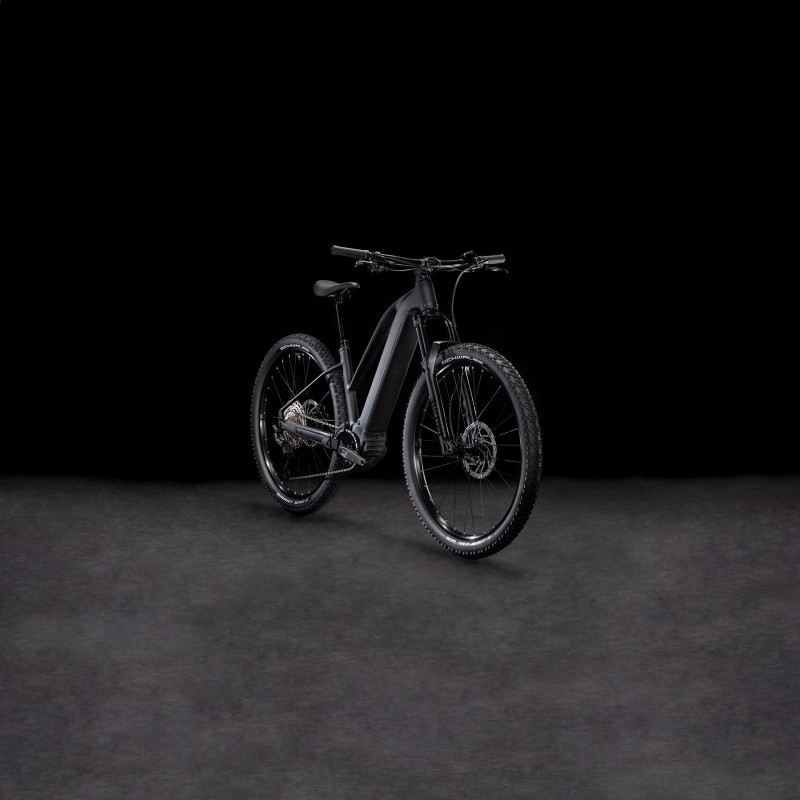 Električno Gorsko Kolo CUBE REACTION HYBRID PERFORMANCE 625 Trapeze night'n'black 2025