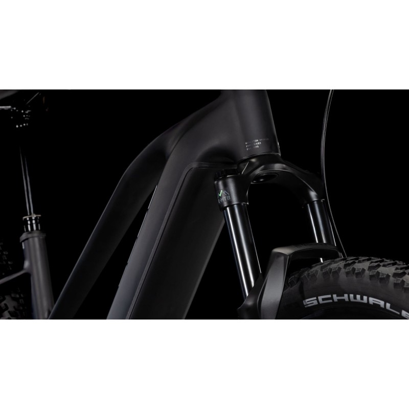 Električno Gorsko Kolo CUBE REACTION HYBRID PERFORMANCE 625 Trapeze night'n'black 2025