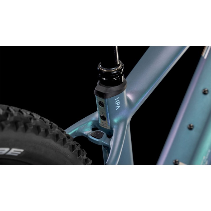 Električno Gorsko Kolo CUBE REACTION HYBRID PRO 800 2025 smaragdgrey'n'prism