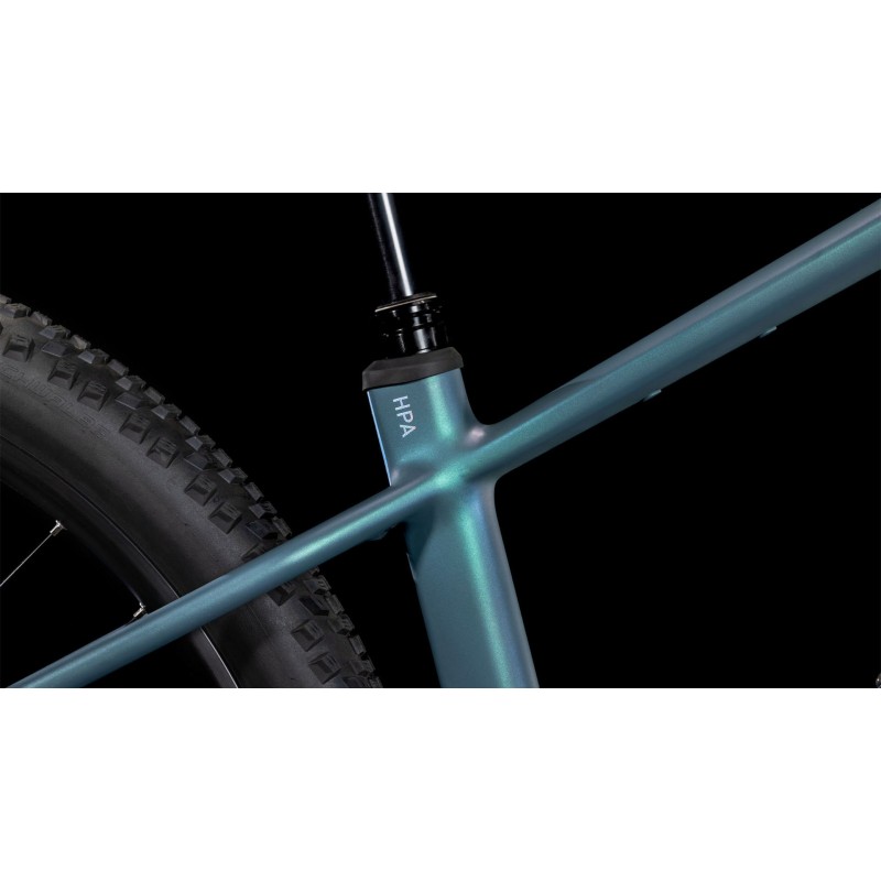 Električno Gorsko Kolo CUBE REACTION HYBRID PRO 800 2025 smaragdgrey'n'prism