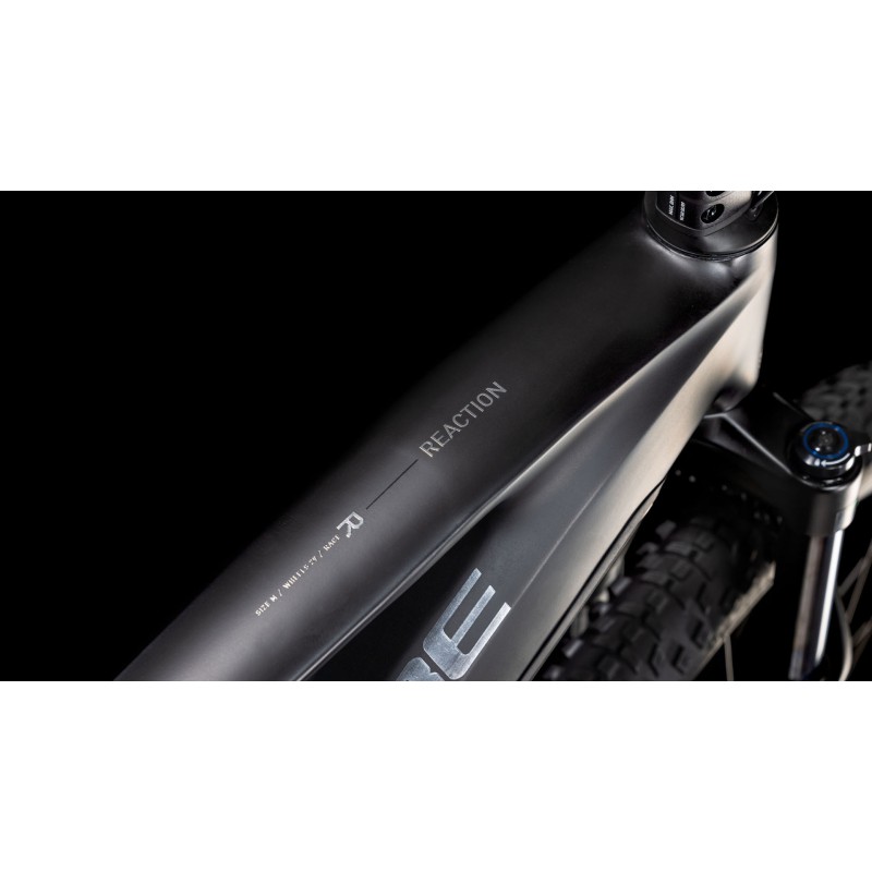 Električno Gorsko Kolo CUBE REACTION HYBRID RACE 800 2025 black'n'metal