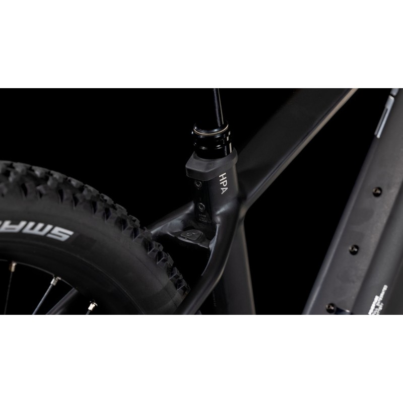 Električno Gorsko Kolo CUBE REACTION HYBRID RACE 800 2025 black'n'metal