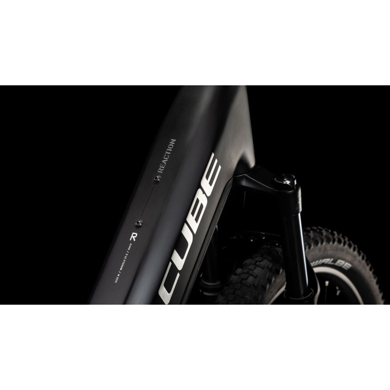 Električno Gorsko Kolo CUBE REACTION HYBRID RACE 800 EasyEntry 2025 black'n'metal