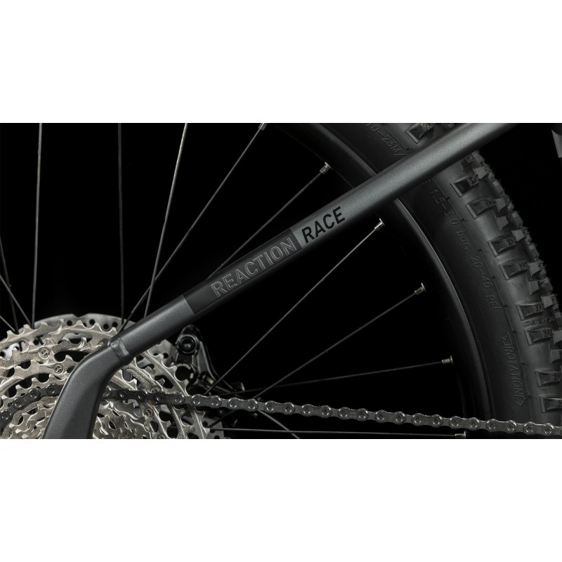 Električno Gorsko Kolo CUBE REACTION HYBRID RACE 625 EasyEntry grey'n'metal