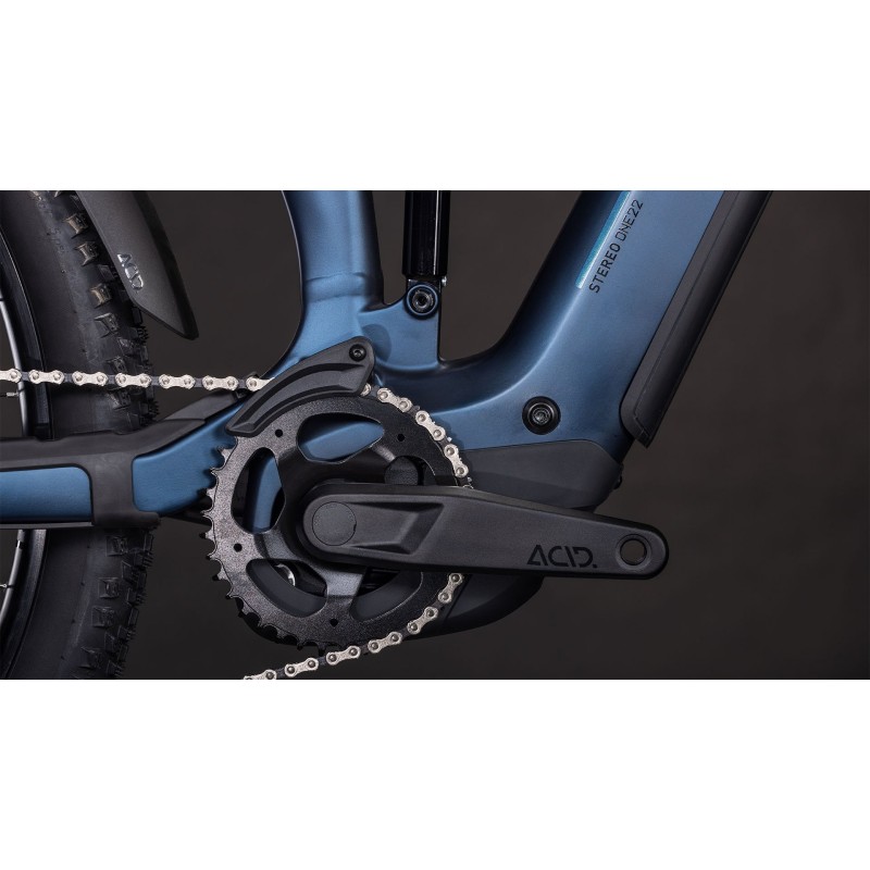 Električno Gorsko Kolo CUBE STEREO HYBRID ONE22 SLX 800 2026 indigoblue'n'blue