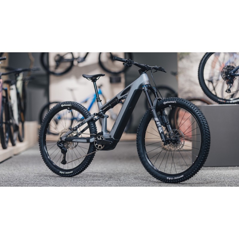 Električno Gorsko Kolo CUBE STEREO HYBRID ONE44 HPC SLX 800 EVO 2026 slategrey'n'black