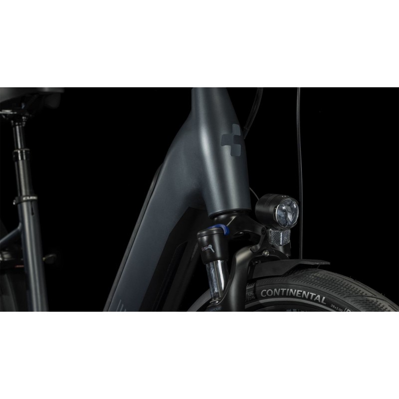 Električno Kolo CUBE SUPREME SPORT HYBRID PRO 625 Easy Entry grey'n'grey