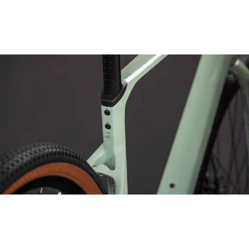 Gravel Kolo CUBE NUROAD C:62 ONE 2026 aloegreen'n'black
