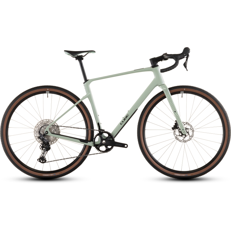 Gravel Kolo CUBE NUROAD C:62 ONE 2026 aloegreen'n'black