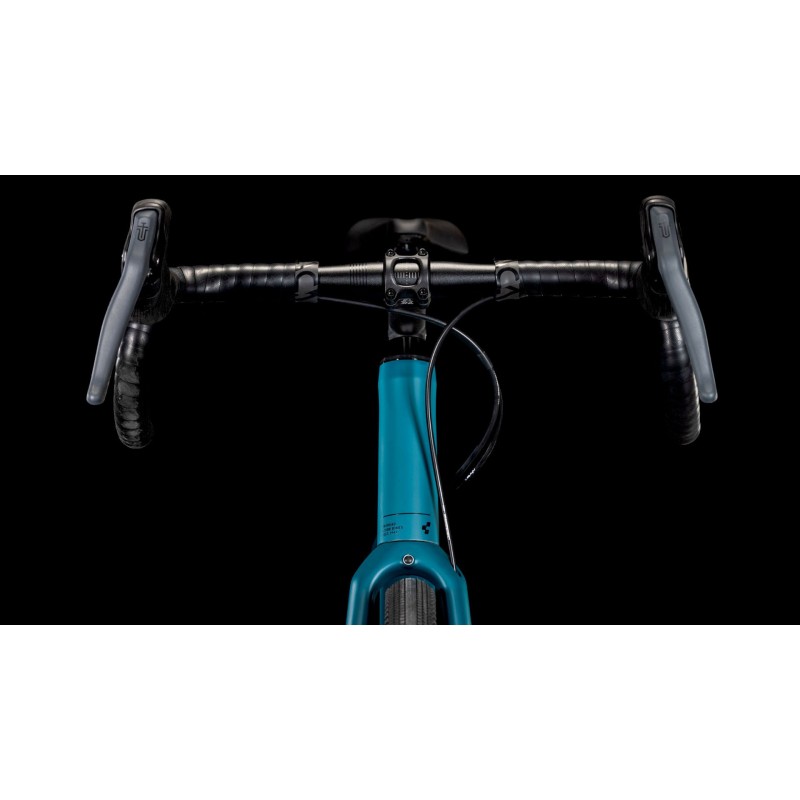 Gravel Kolo CUBE NUROAD ONE 2025 poseidongreen'n'black