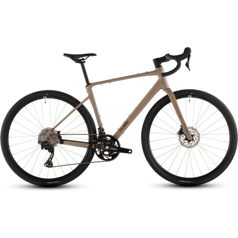 Gravel Kolo CUBE NUROAD RACE 2026 cappuccino'n'black