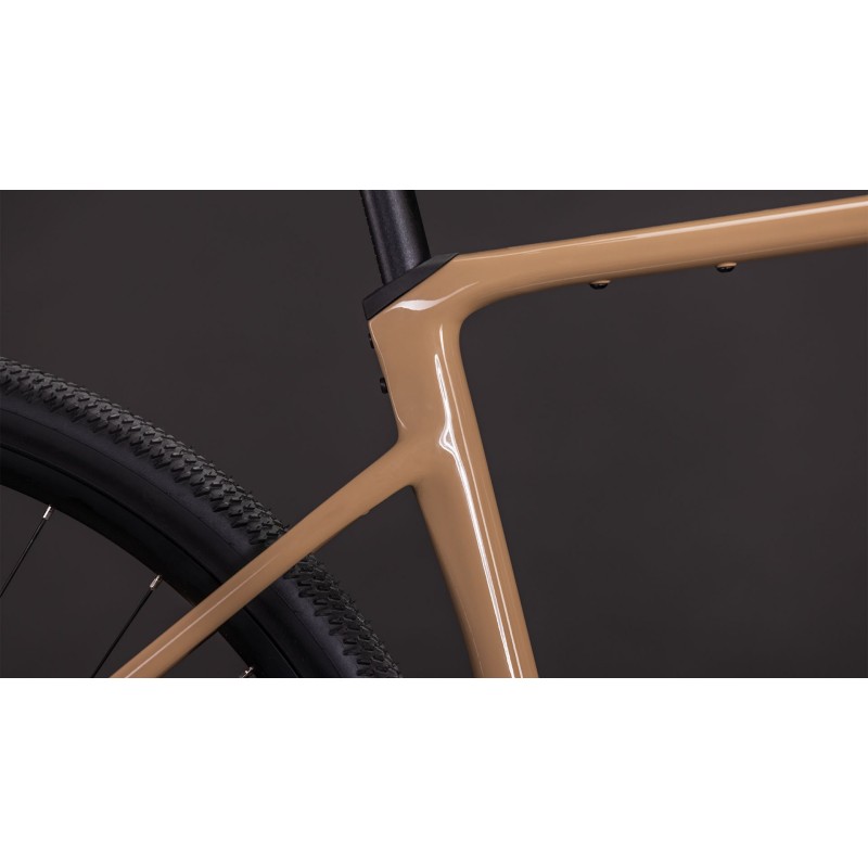 Gravel Kolo CUBE NUROAD RACE 2026 cappuccino'n'black
