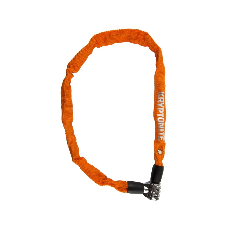 Ključavnica KRYPTONITE KEEPER Veriga 465 številke oranžna