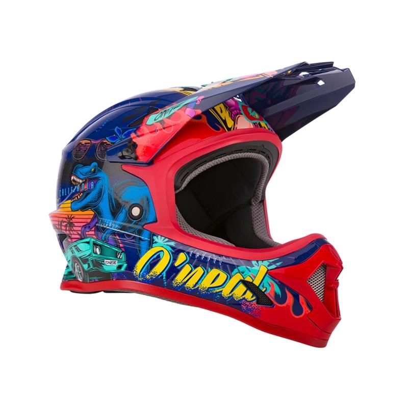 Kolesarska Čelada ONEAL SONUS KID REX multicolor