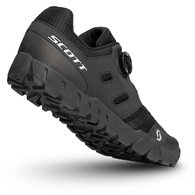 Kolesarski Čevlji SCOTT SPORT CRUS-R FLAT BOA čr/sr