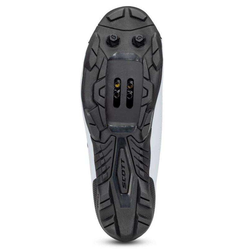 Ženski MTB Kolesarski Čevlji SCOTT MTB COMP BOA Lady bela/čr