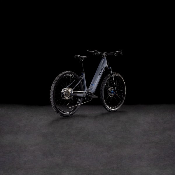 Električno Gorsko Kolo CUBE REACTION HYBRID PRO 600 EasyEntry 2025 metalicgrey'n'black