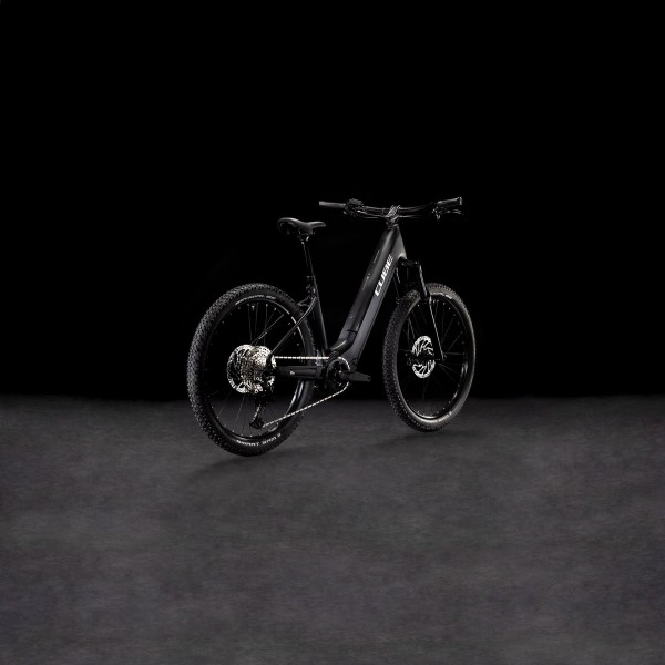 Električno Gorsko Kolo CUBE REACTION HYBRID RACE 800 EasyEntry 2025 black'n'metal