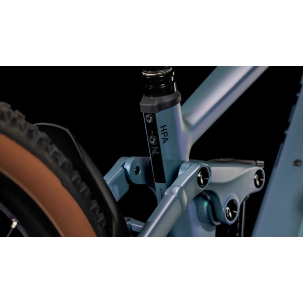 Električno Gorsko Kolo CUBE STEREO HYBRID ONE22 RACE 800 2025 smaragdgrey'n'black