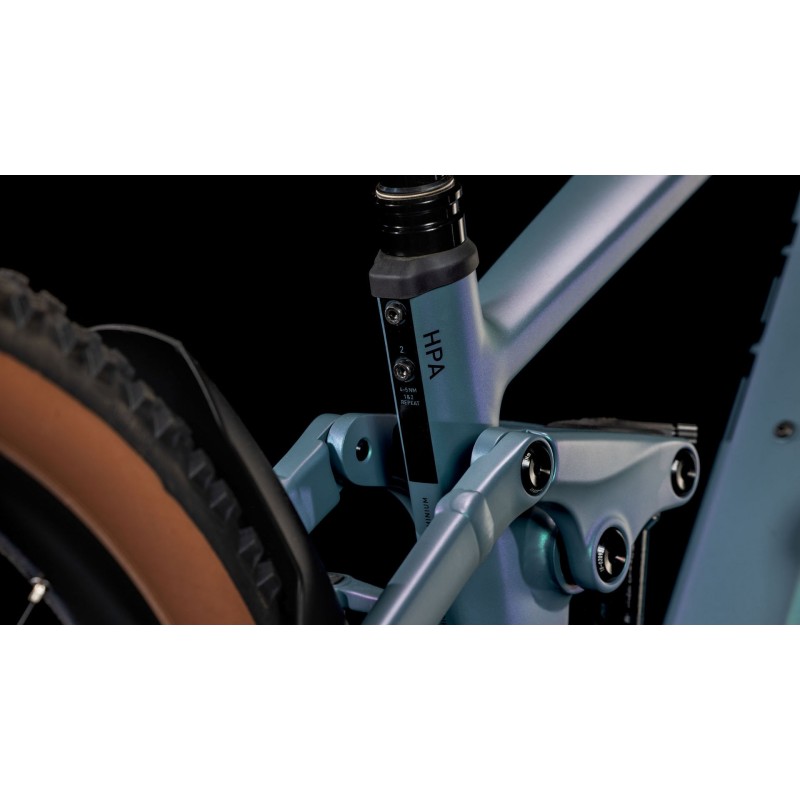 Električno Gorsko Kolo CUBE STEREO HYBRID ONE22 RACE 800 2025 smaragdgrey'n'black